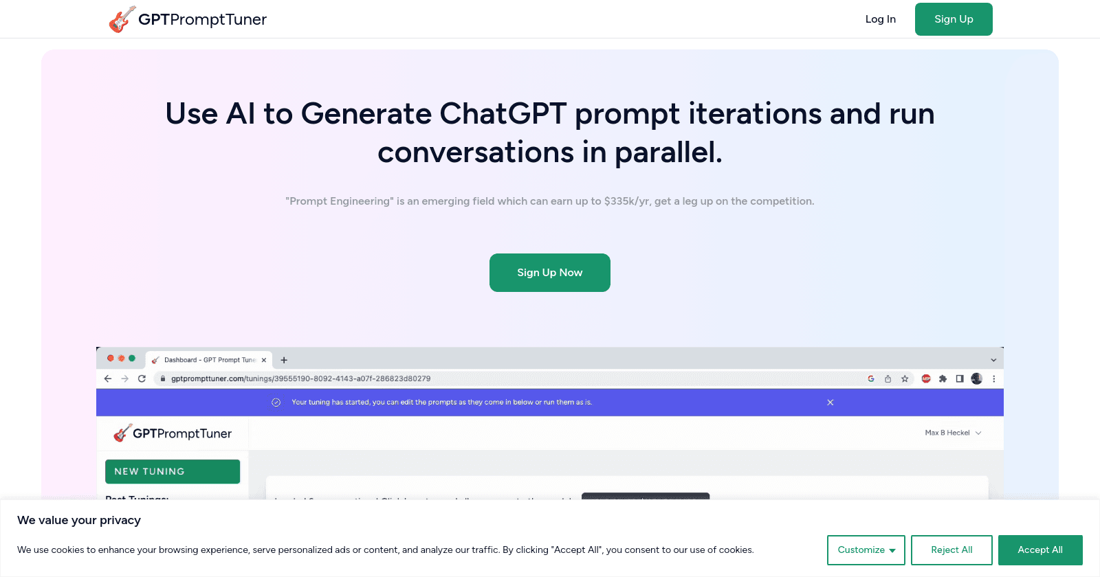 GPT 프롬프트 튜너